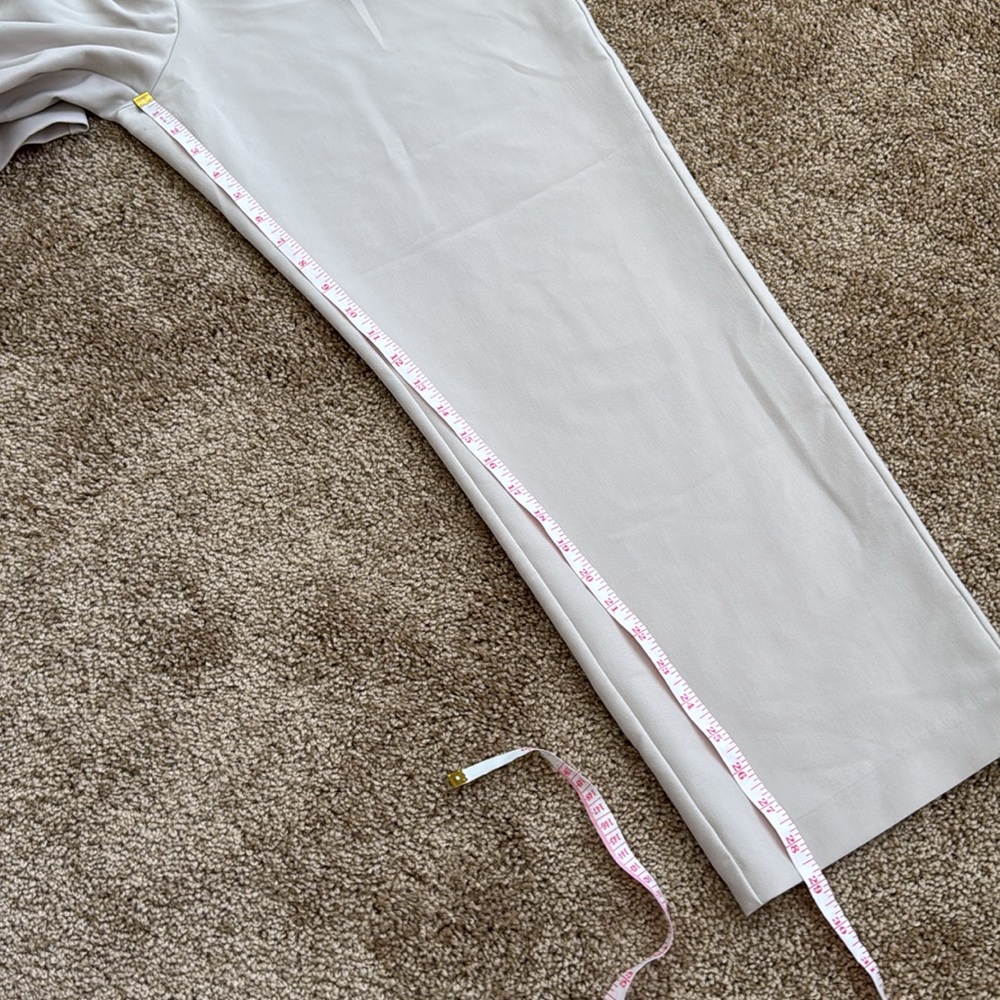 Abercrombie & Fitch Women's Cream Trousers - Picture 10 of 14